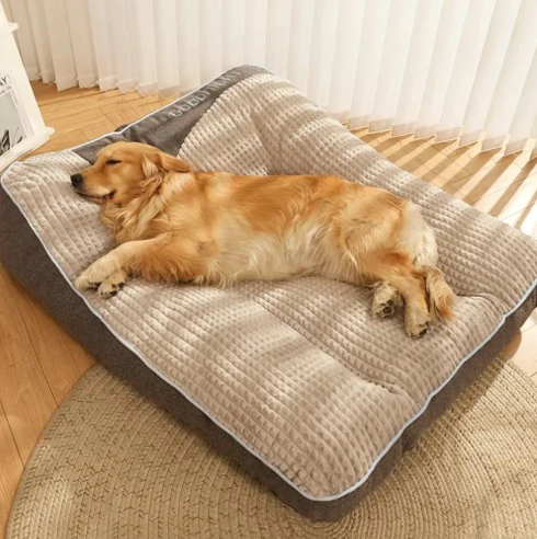 Cozy Paws Calming Support Bed – Full-Body Comfort for Large Dogs