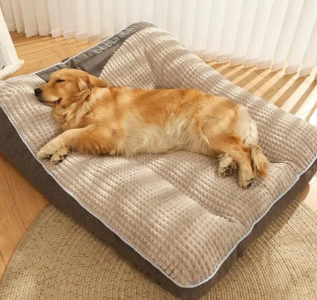 Cozy Paws Calming Support Bed – Full-Body Comfort for Large Dogs