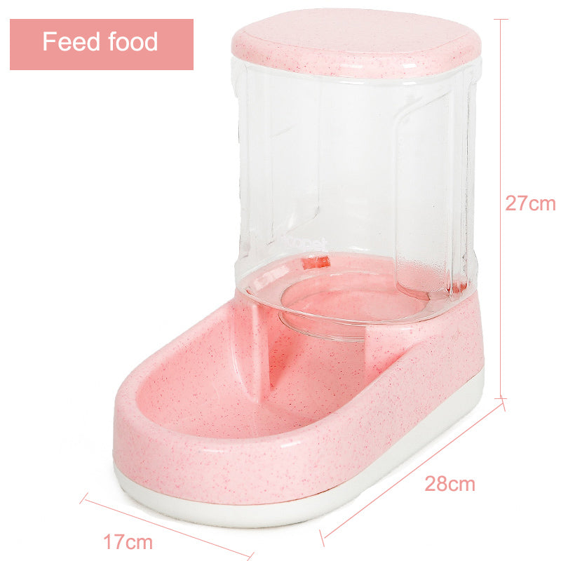 Cozy Paws Portable Pet Water Dispenser and Feeding Bowl
