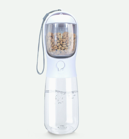 Cozy Paws Portable Dog Water Bottle – 2-in-1 Travel Bowl & Bottle